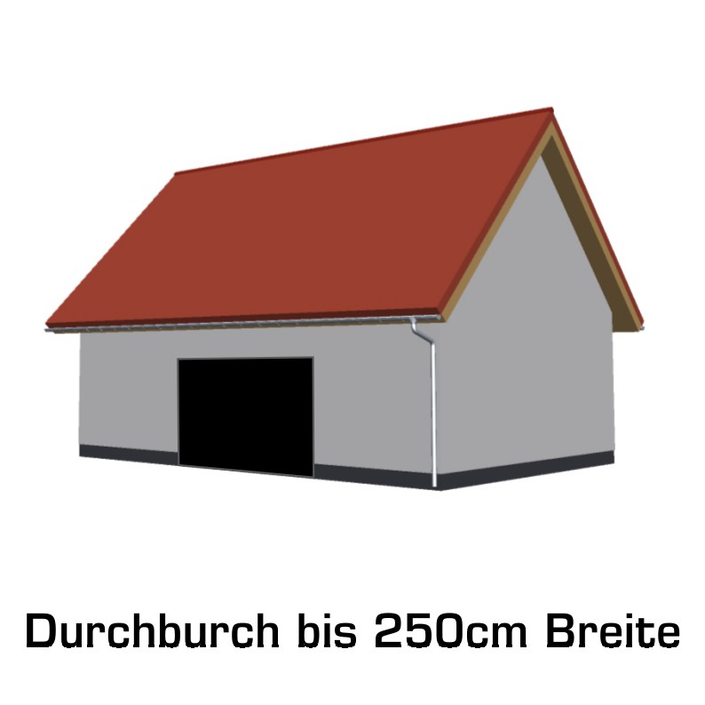 Durchbruch bis 250 cm