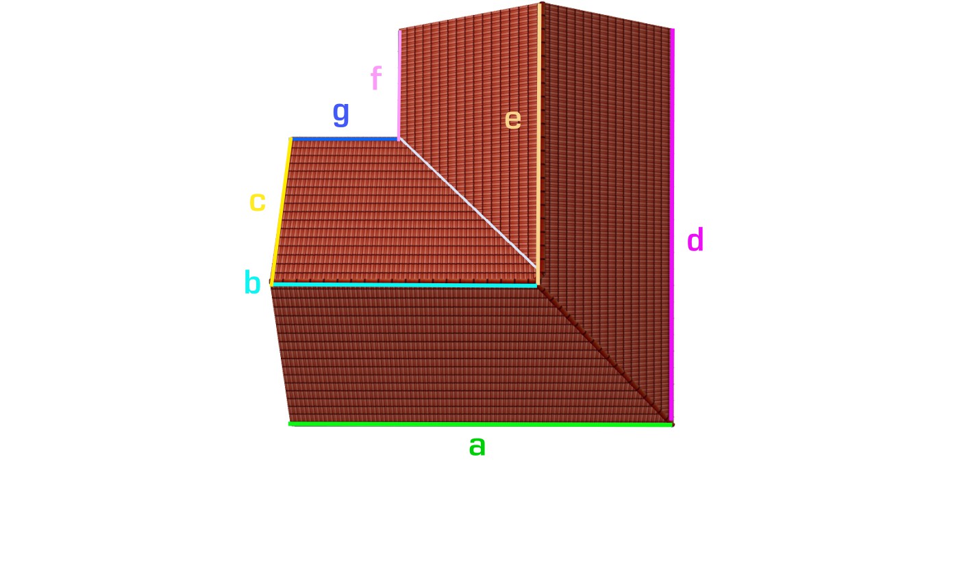 Winkelbungalow mit Satteldach